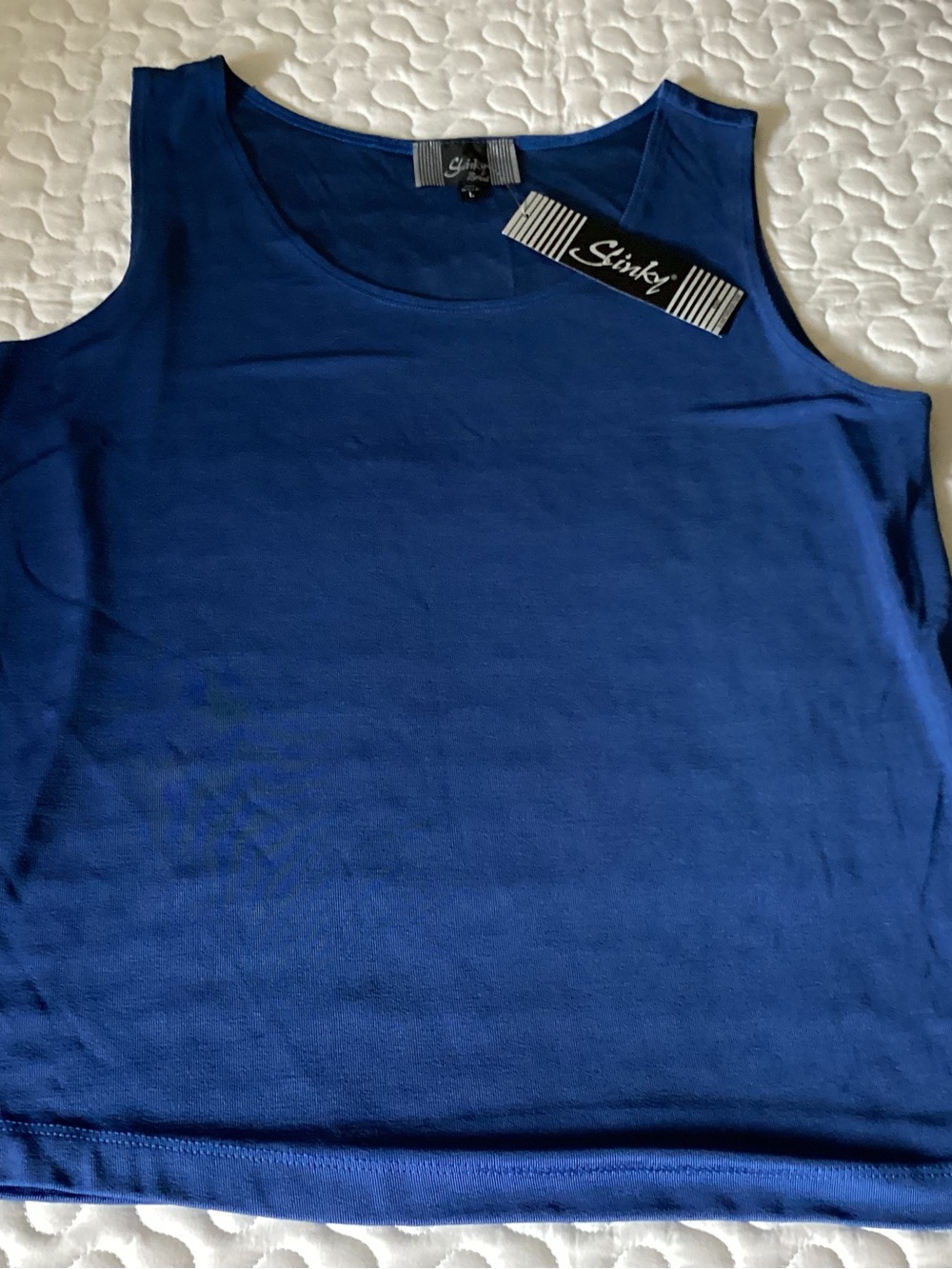 Slinky Brand Women’s Navy Blue Tank Top